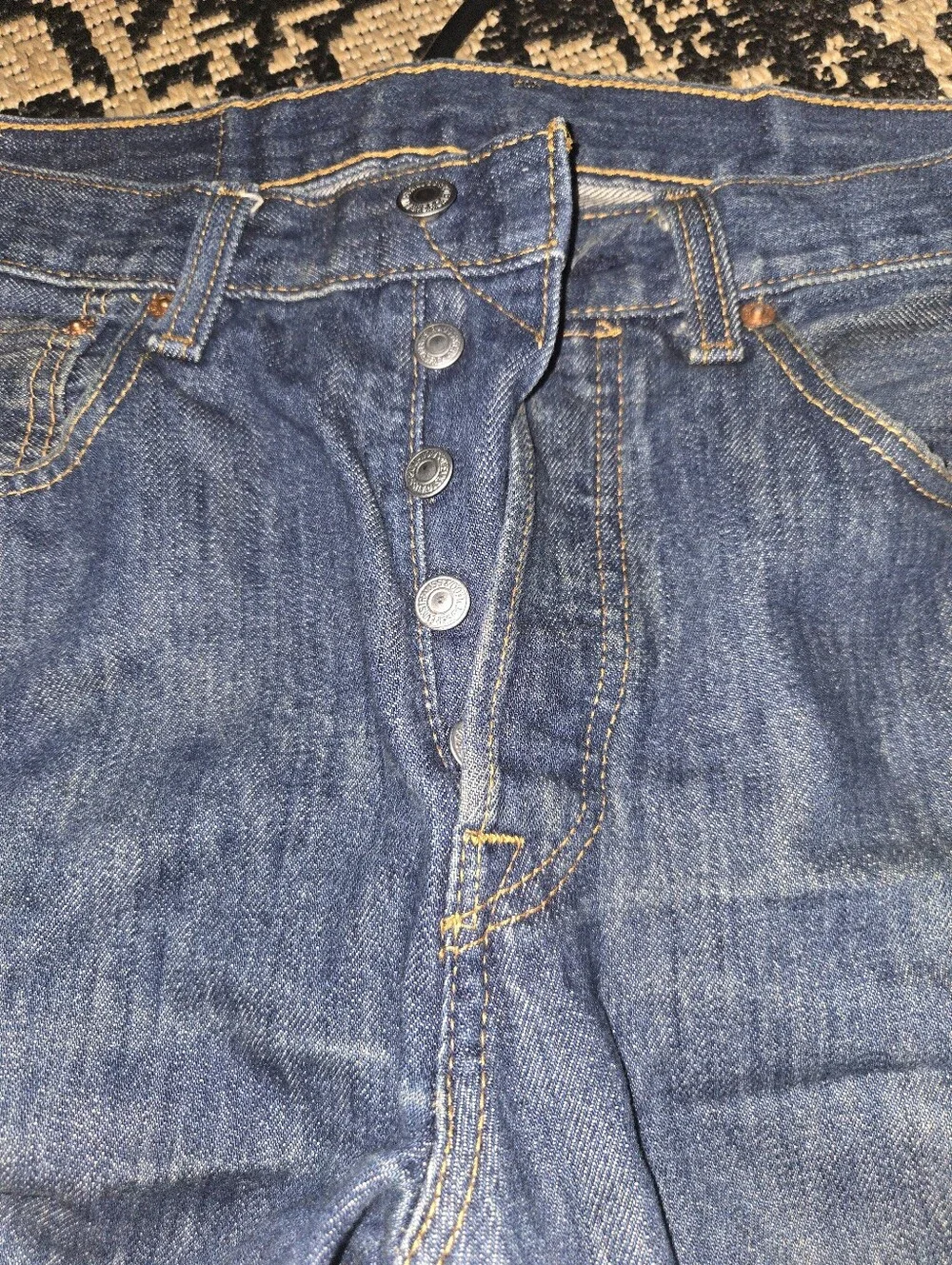 Levi's Men's Dark Blue Bootcut Jeans